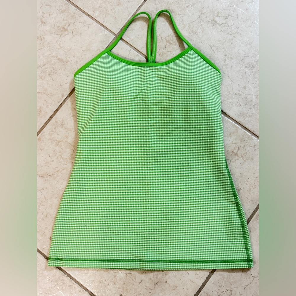 Green Women's Lululemon Tank Top. Size 6